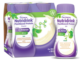 Nutricia Nutridrink PlantBased, ananasų ir kokosų skonio, 200 ml (4 pakuotės)