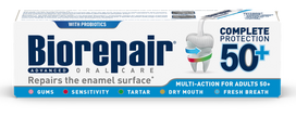 BIOREPAIR Complete Protection 50+ – dantų pasta 75 ml