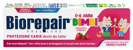 BIOREPAIR Kids (0-6 m.) braškių skonio dantų pasta, 50 ml
