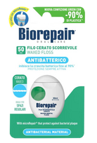 BIOREPAIR Vaškuotas dantų siūlas 50 m, 1 vnt.