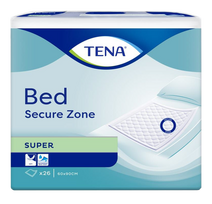 TENA Bed Super sugeriantys paklotai Secure Zone 60x90 cm, 26 vnt. pakuotėje