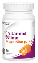 JONAX vitaminas C 500 mg, 50 tablečių