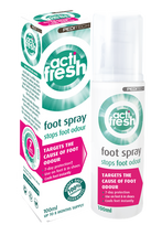 ActiFresh purškiklis 100 ml nemaloniam pėdų ir batų kvapui šalinti