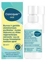 CONCQUER burnos ir gerklės purškalas, 30 ml – purškalas