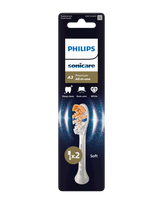 PHILIPS Sonicare Premium All-in-One antgaliai, balti, 2 vnt.