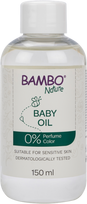 BAMBO NATURE Voniai skirtas aliejus vaikams, 150 ml