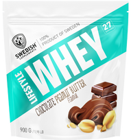 SWEDISH SUPPLEMENTS Lifestyle Whey milteliai Chocolate Peanut Butter, 900 g