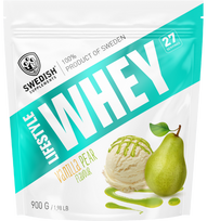SWEDISH SUPPLEMENTS Lifestyle Whey Vanilla Pear – milteliai 900 g