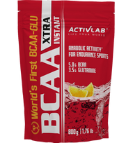 Milteliai BCAA XTRA su citrinų skoniu iš ACTIVLAB, 800 g