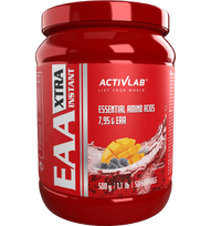Activlab EAA Xtra Instant – nepakeičiamųjų aminorūgščių milteliai, mangų ir gervuogių skonio, 500 g