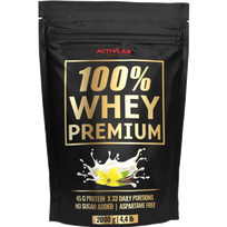 ACTIVLAB 100% Whey Premium vanilės skonio milteliai, 2000 g