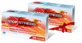 STOP STRESS (1 + 1) 30 kapsulių pakuotė