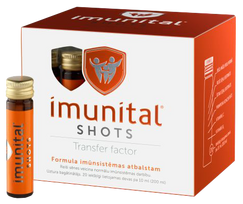 Imunital Shots ampulės, 20 vnt. – imuniteto palaikymas