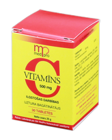MEDPRO 500 mg vitamino C tabletės (30 vnt.)