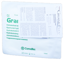 CONVATEC Granuflex 15 x 15 cm hidrokoloidinis tvarstis, 1 vnt.