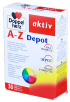 DOPPELHERZ Aktiv A - Z Depot tabletės, 30 vnt.