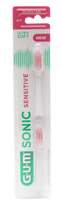 GUM Sonic Sensitive Ultra Soft elektrinio dantų šepetėlio galvutės, 2 vnt.