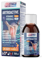 911 Arthroactive vitaminų ir mineralų tirpalas, 250 ml