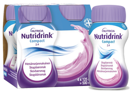 NUTRICIA Nutridrink® miško uogų skonio 125 ml gėrimas, 4 pakuotės
