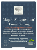 NEW NORDIC Magnio Tauratas 875 mg Magic, 60 tablečių