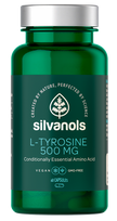 SILVANOLS L-tirozinas 500 mg, 60 kapsulių