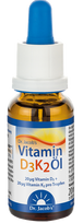 Vitamino D3 ir K2 lašų kompleksas DR.JACOBS, 20 ml