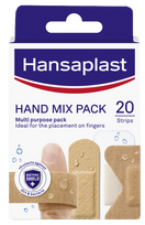 HANSAPLAST „Hand Mix“ – 20 pleistrų rankų žaizdoms
