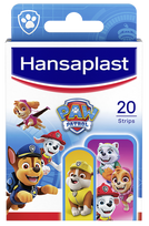 HANSAPLAST Šunyčiai patruliai pleistrai 20 vnt. – vaikų žaizdų apsauga
