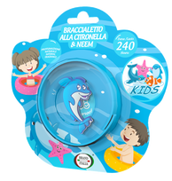 BRAND ITALIA Citronella & Neem Kids apyrankė nuo uodų, 1 vnt.