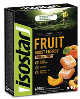 ISOSTAR Energy Fruit Boost abrikosų želė saldainiai 10g, 10 vnt.