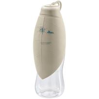 HUNTER kelioninis buteliukas su silikoniniu dubeneliu, 550 ml, smėlio sp.