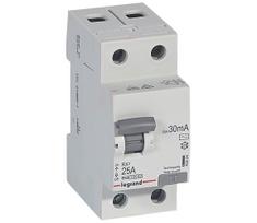 Legrand - Nuotėkio relė dviejų polių RX3 2P 25A 30MA AC