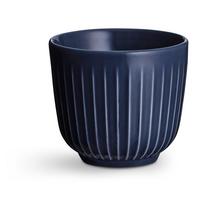 Tamsiai mėlynas porcelianinis puodelis Kähler Design Hammershoi, 200 ml