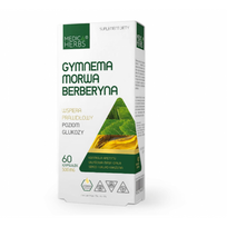 Medica Herbs Gymnema, white mulberry and berberine 500 mg 60 caps