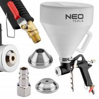 Struktūrinių dažų pistoletas NEO TOOLS 14-220 su 3 purkštukais