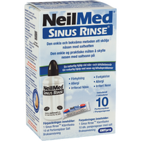 Nosies plovimo rinkinys suaugusiems NEILMED SINUSRINSE, 10 vnt.