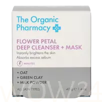 The Organic Pharmacy Flower Petal Deep Cleanser & Mask 40g