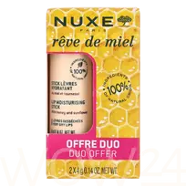 Nuxe Reve De Miel Lip Moisturizing Stick Duo Set 8ml
