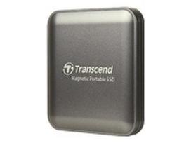 TRANSCEND 2TB External SSD ESD420C USB 20Gbps Type C Magsafe Gray Steel