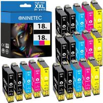 Kasetė lazeriniui spausdintuvui Rašalinių kasečių rinkinys Epson Expression Home XP-102/202/225/332/442 20 vnt.