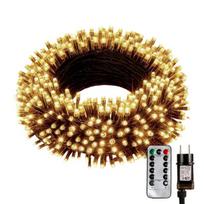 Šviesos girlianda 30M 300 LED Kalėdinė su laikmačiu, žalias laidas