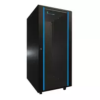Extralink EX.11366 stelažo spinta 27U laisvai pastatoma juoda