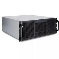 Serverio korpusas Inter-Tech 4U 40248 Rack juodas, pilkas