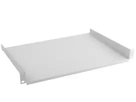 Rack lentyna LANBERG AK-1008-S, 1U, 19 colių (482,6 mm) plotis, 315 mm gylis, pilka, 20 kg talpa