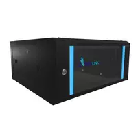 Sieninis tinklo spintos korpusas Extralink 4U 600x600 Juodas