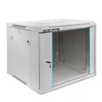 Rack spinta QOLTEC 19 colių 9U 600x500x600 sieninė arba ant grindų montuojama serverinė