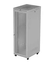 Stovo spinta 19 inch LANBERG FF01-8047-23SL 47U 800x1200 mm pilka su perforuotomis durelėmis