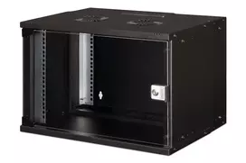 DIGITUS SOHO PRO sieninis spintos stovas - 19 colių 7U - 370 x 540 x 400 mm juodas