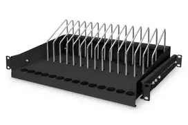 DIGITUS ištraukiama lentyna planšetėms, nešiojamiesiems kompiuteriams, išmaniesiems telefonams 175x483x340 mm, juoda