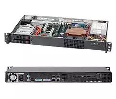 Serverio korpusas Supermicro SuperChassis 510T-203B Rack juodas